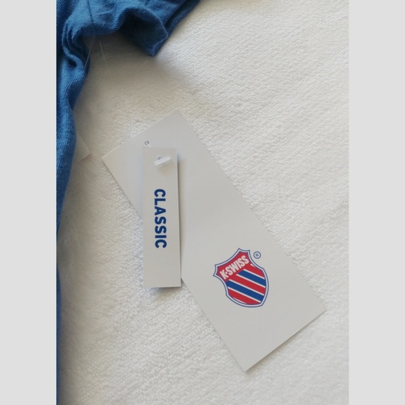 NWT Blue K-Swiss Crop Top Women's Size Large - Picture 6 of 8